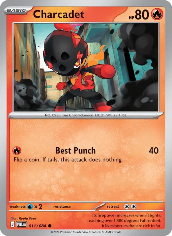 Charcadet, Pitch Black #11