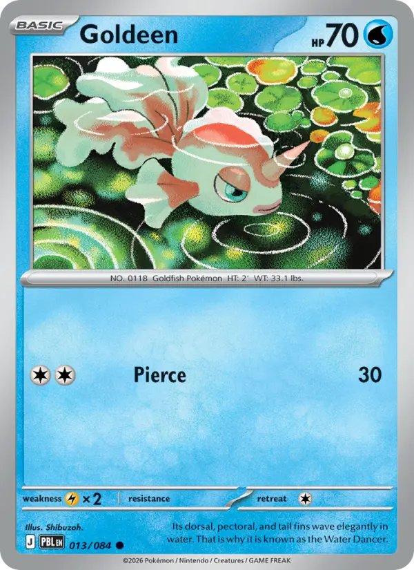 Goldeen, Pitch Black #13
