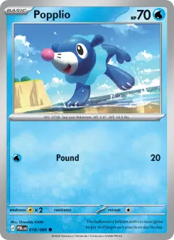 Popplio, Pitch Black #18/84