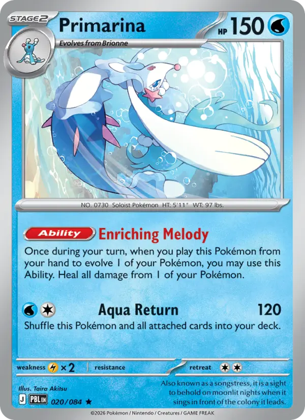 Primarina, Pitch Black #20