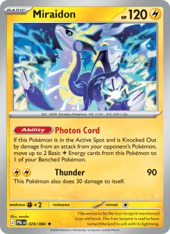 Miraidon, Pitch Black #28/84