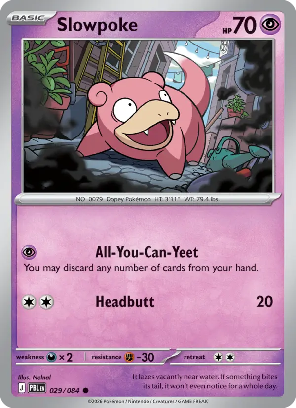 Slowpoke, Pitch Black #29