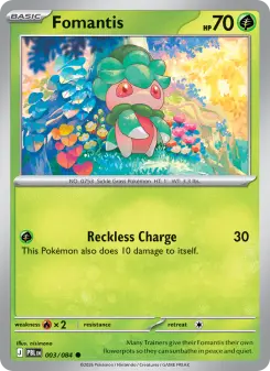 Fomantis, Pitch Black #3/84