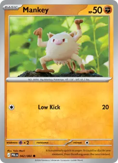 Mankey, Pitch Black #42/84
