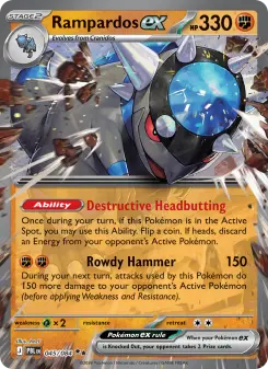 Rampardos ex, Pitch Black #45/84