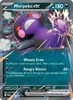 Morpeko ex, Pitch Black #55/84
