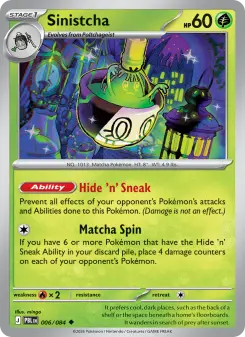 Sinistcha, Pitch Black #6/84