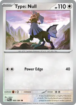 Type: Null, Pitch Black #69/84