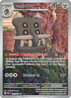 Bastiodon, Pitch Black #93/84