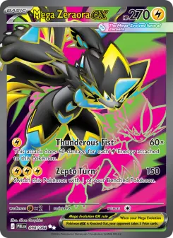 Mega Zeraora ex, Pitch Black #98/84