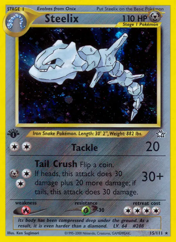 Steelix, Neo Genesis #15