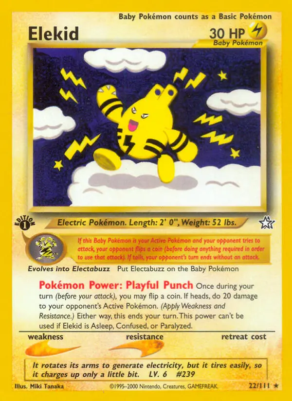 Elekid, Neo Genesis #22