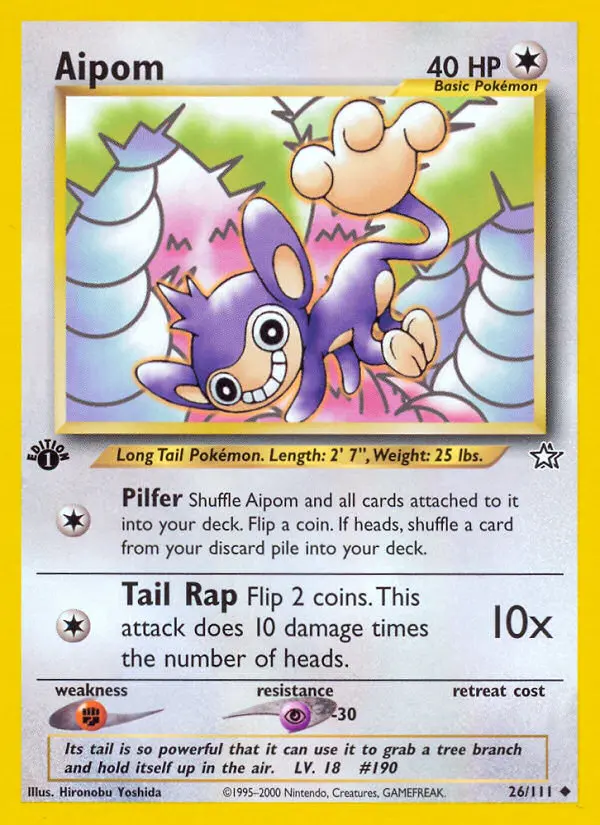 Aipom, Neo Genesis #26