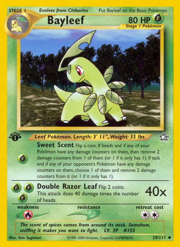 Bayleef, Neo Genesis #29
