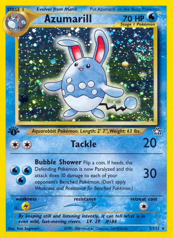 Azumarill, Neo Genesis #2