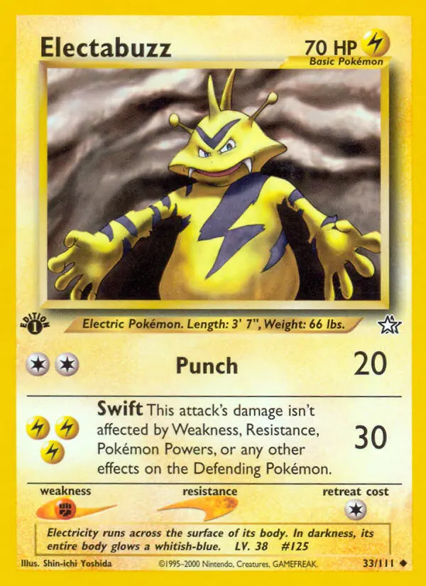 Electabuzz, Neo Genesis #33