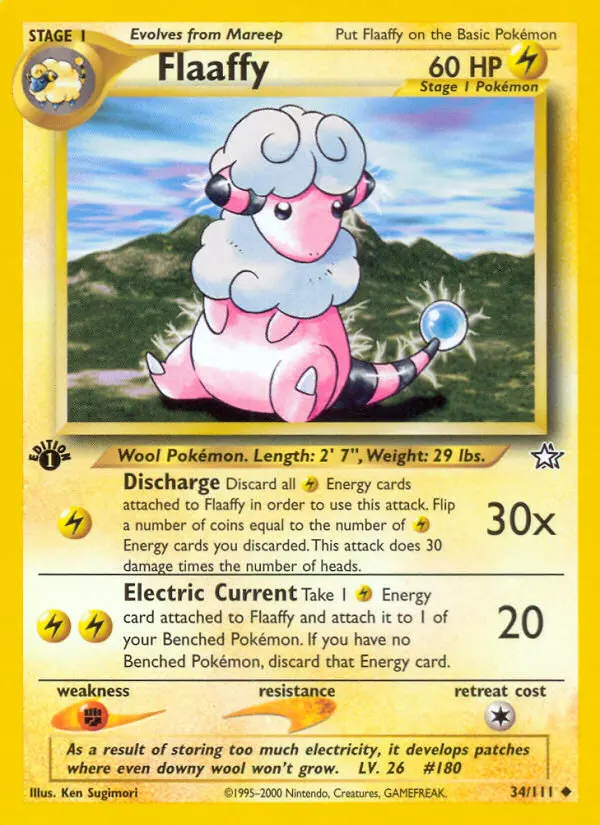 Flaaffy, Neo Genesis #34