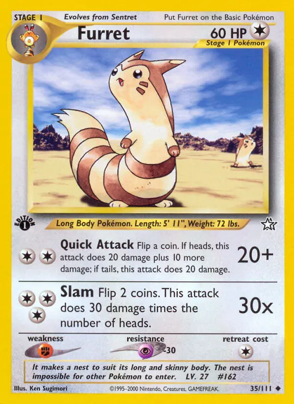 Furret, Neo Genesis #35