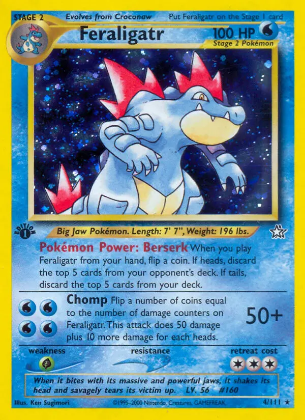 Feraligatr, Neo Genesis #4