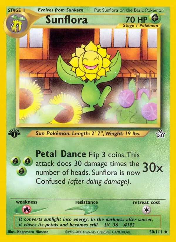 Sunflora, Neo Genesis #50