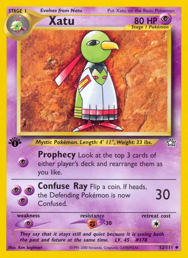Xatu, Neo Genesis #52