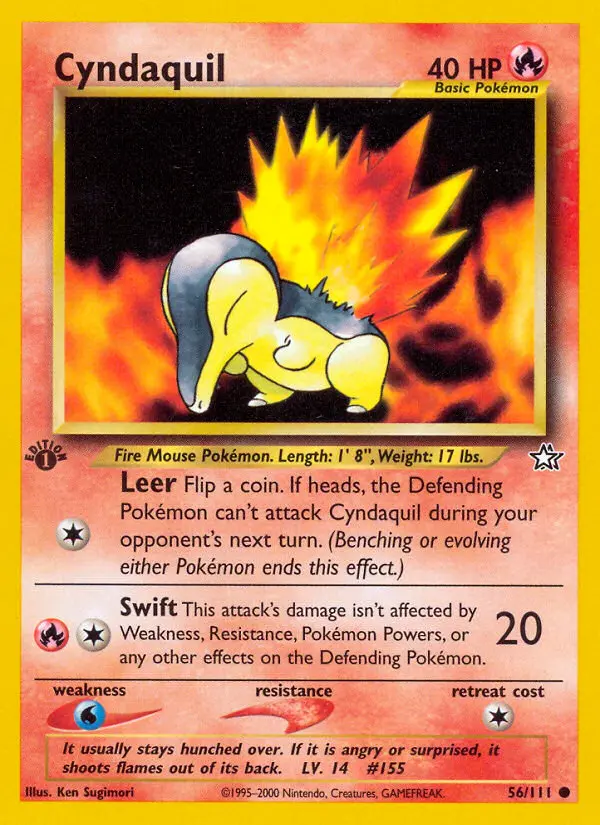 Cyndaquil, Neo Genesis #56