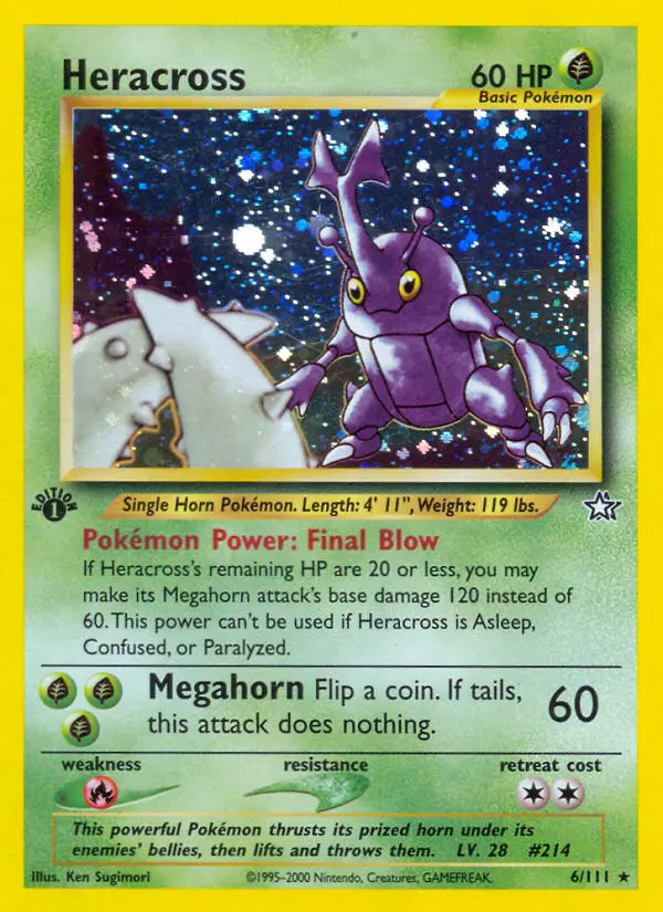 Heracross, Neo Genesis #6