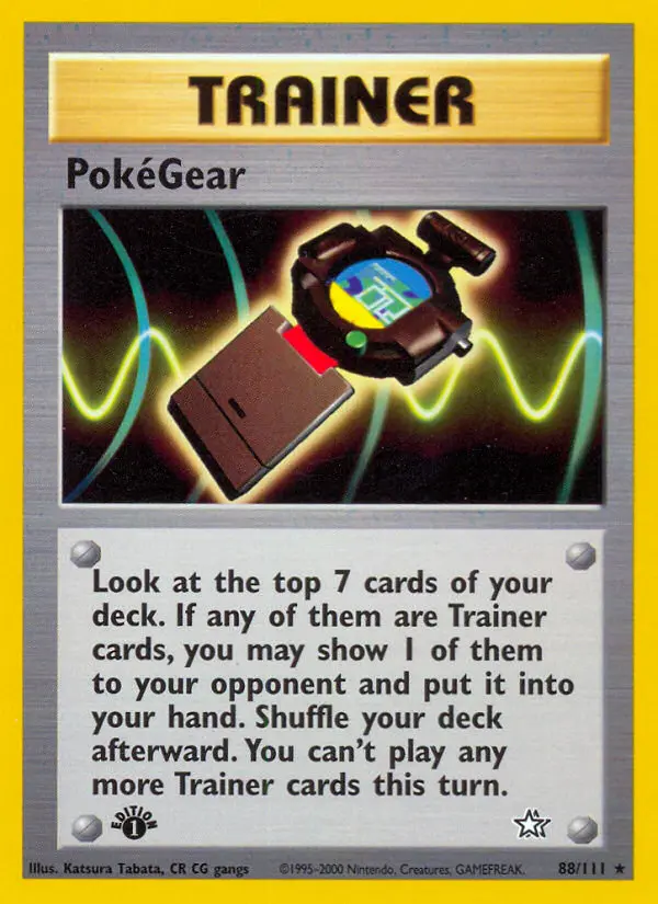 PokéGear, Neo Genesis #88