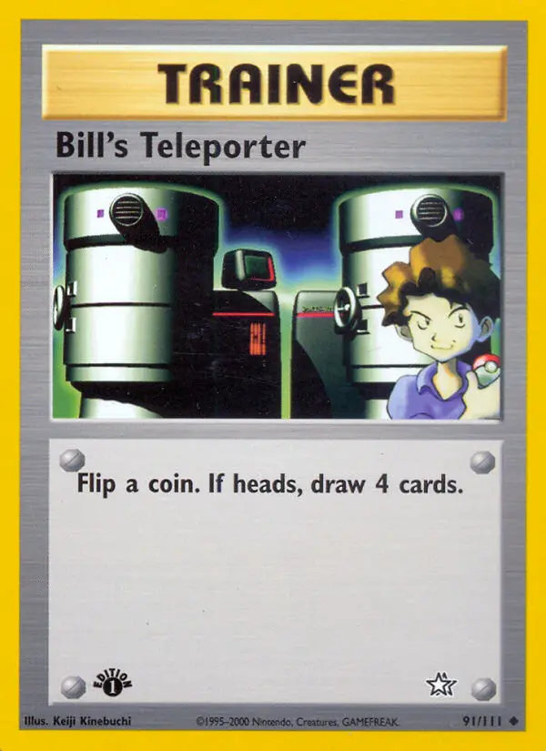 Bill's Teleporter, Neo Genesis #91
