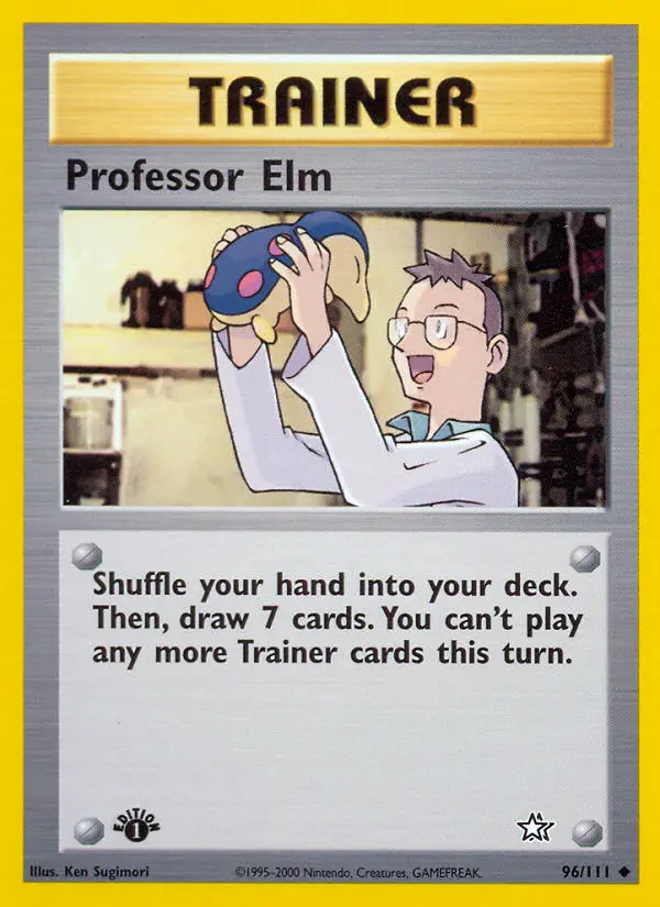 Professor Elm, Neo Genesis #96