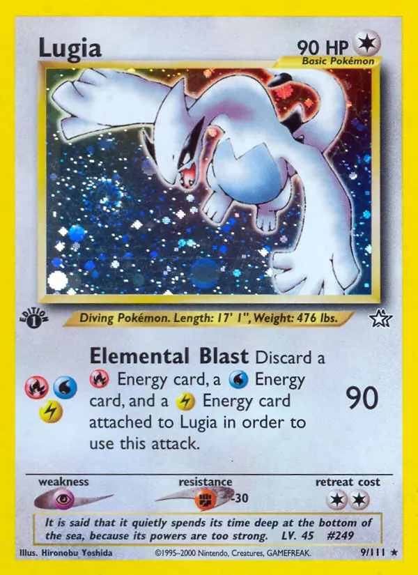 Lugia, Neo Genesis #9