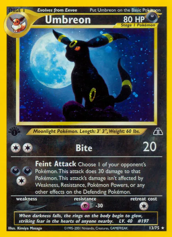 Umbreon, Neo Discovery #13