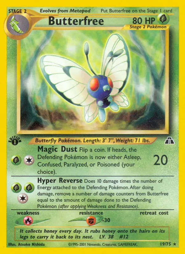 Butterfree, Neo Discovery #19