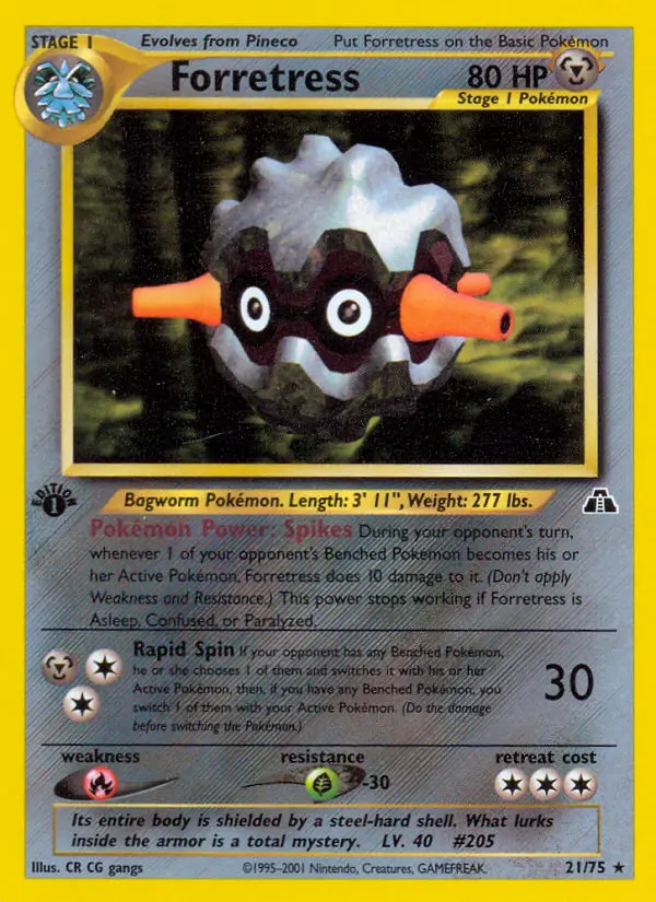 Forretress, Neo Discovery #21