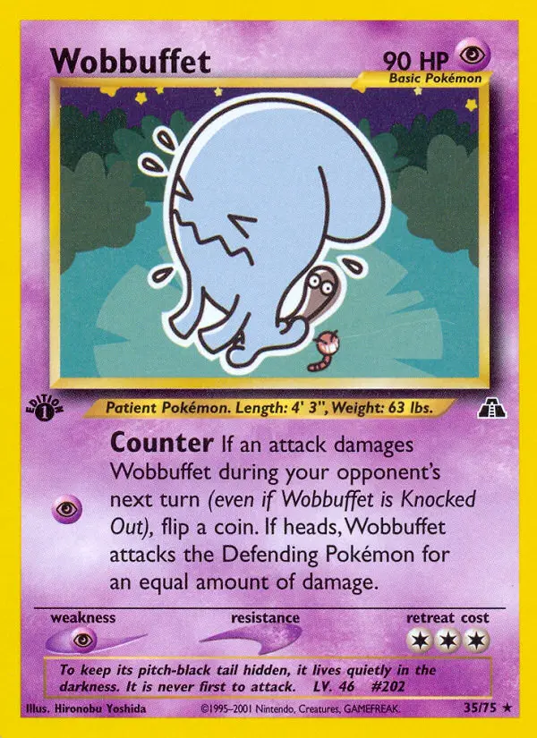 Wobbuffet, Neo Discovery #35
