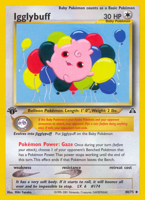 Igglybuff, Neo Discovery #40