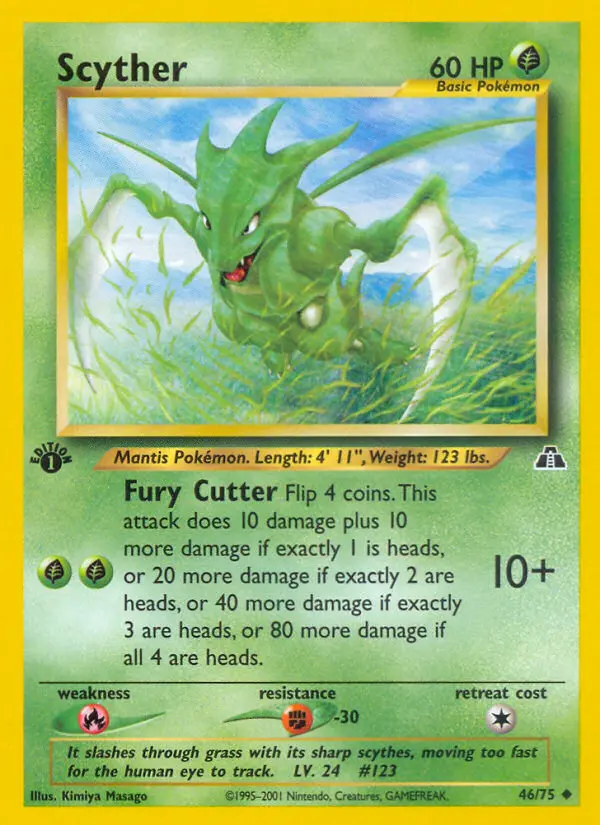 Scyther, Neo Discovery #46