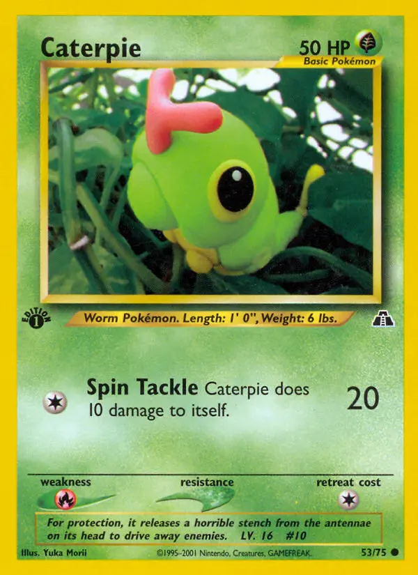 Caterpie, Neo Discovery #53