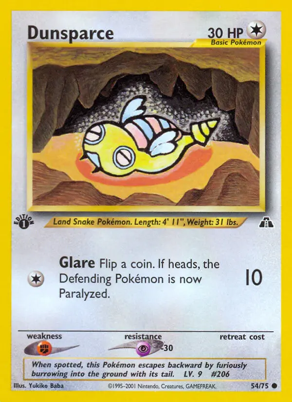 Dunsparce, Neo Discovery #54