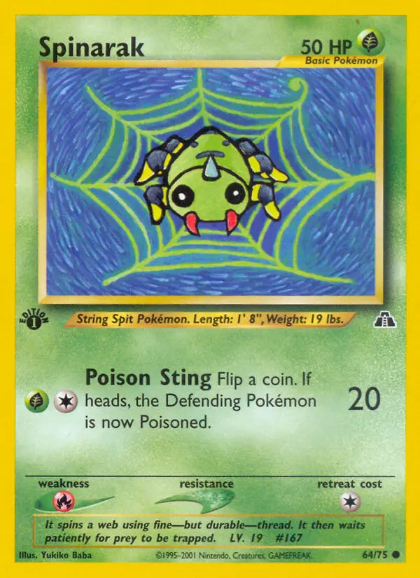Spinarak, Neo Discovery #64
