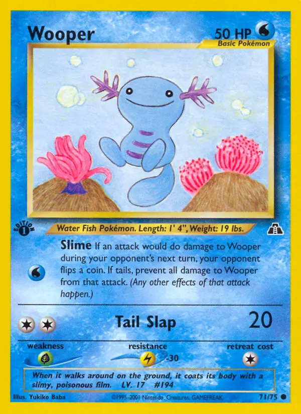 Wooper, Neo Discovery #71