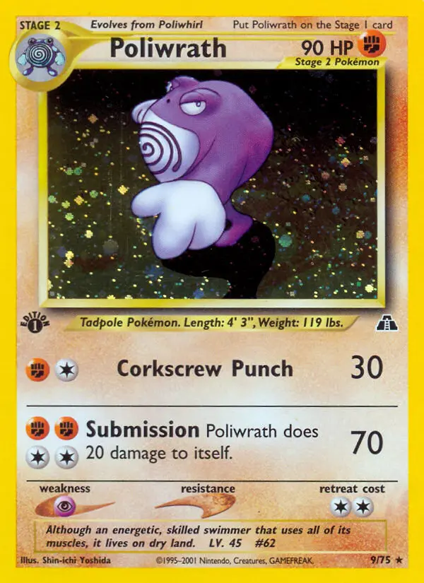 Poliwrath, Neo Discovery #9