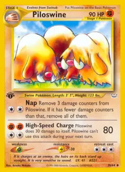 Piloswine, Neo Revelation #36/64