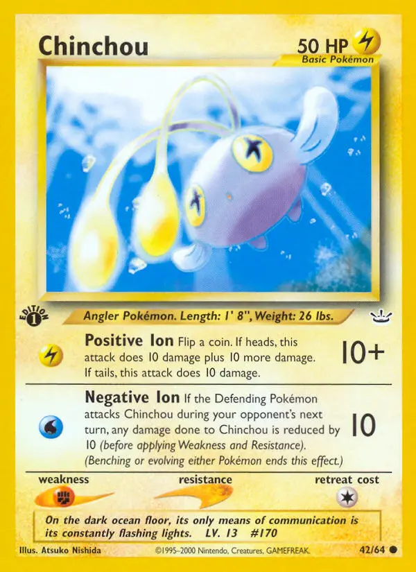Chinchou, Neo Revelation #42