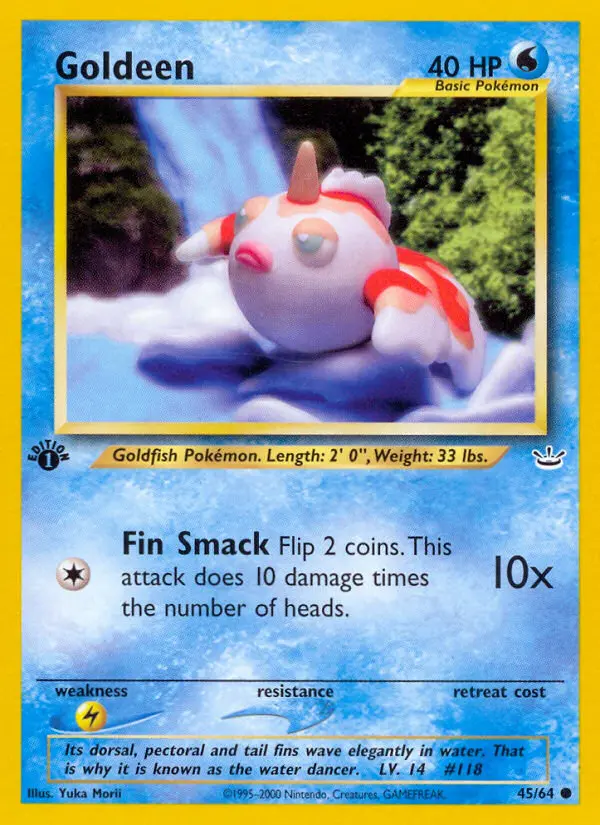 Goldeen, Neo Revelation #45
