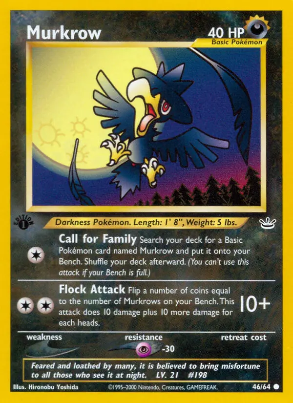Murkrow, Neo Revelation #46