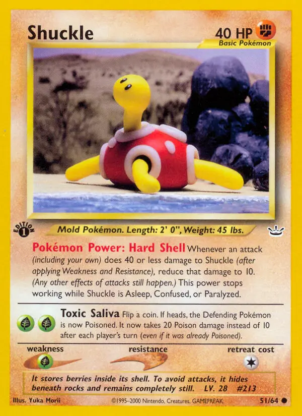 Shuckle, Neo Revelation #51