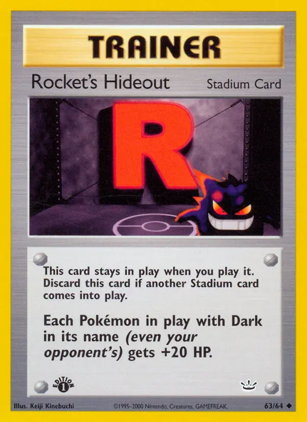 Rocket's Hideout, Neo Revelation #63