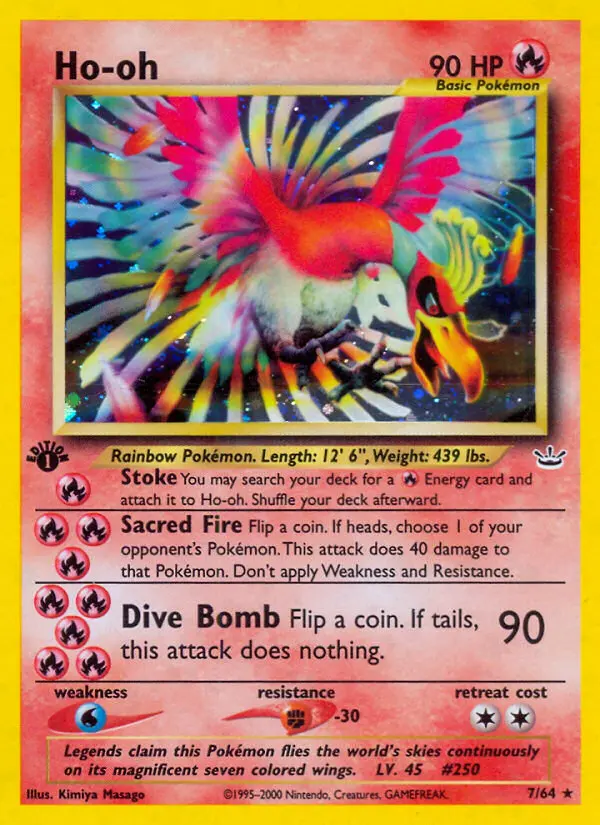 Ho-oh, Neo Revelation #7