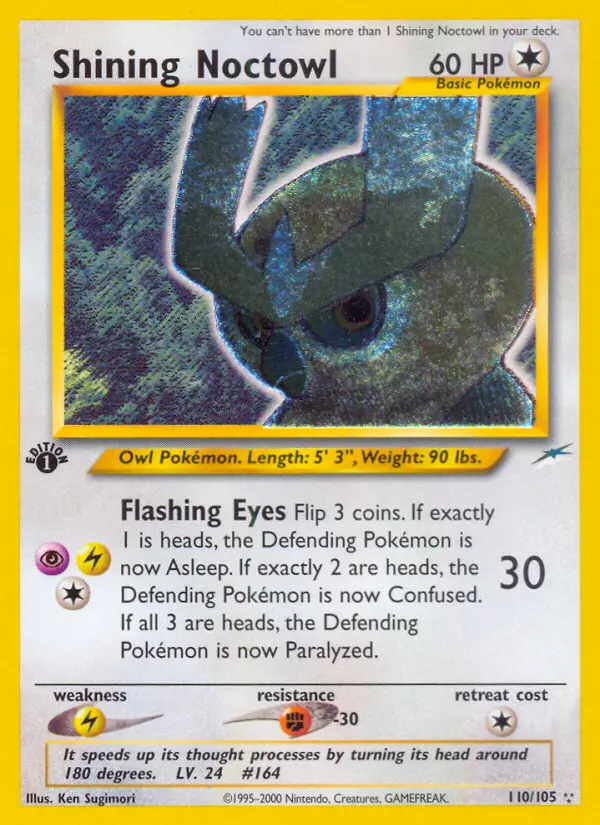 Shining Noctowl, Neo Destiny #110